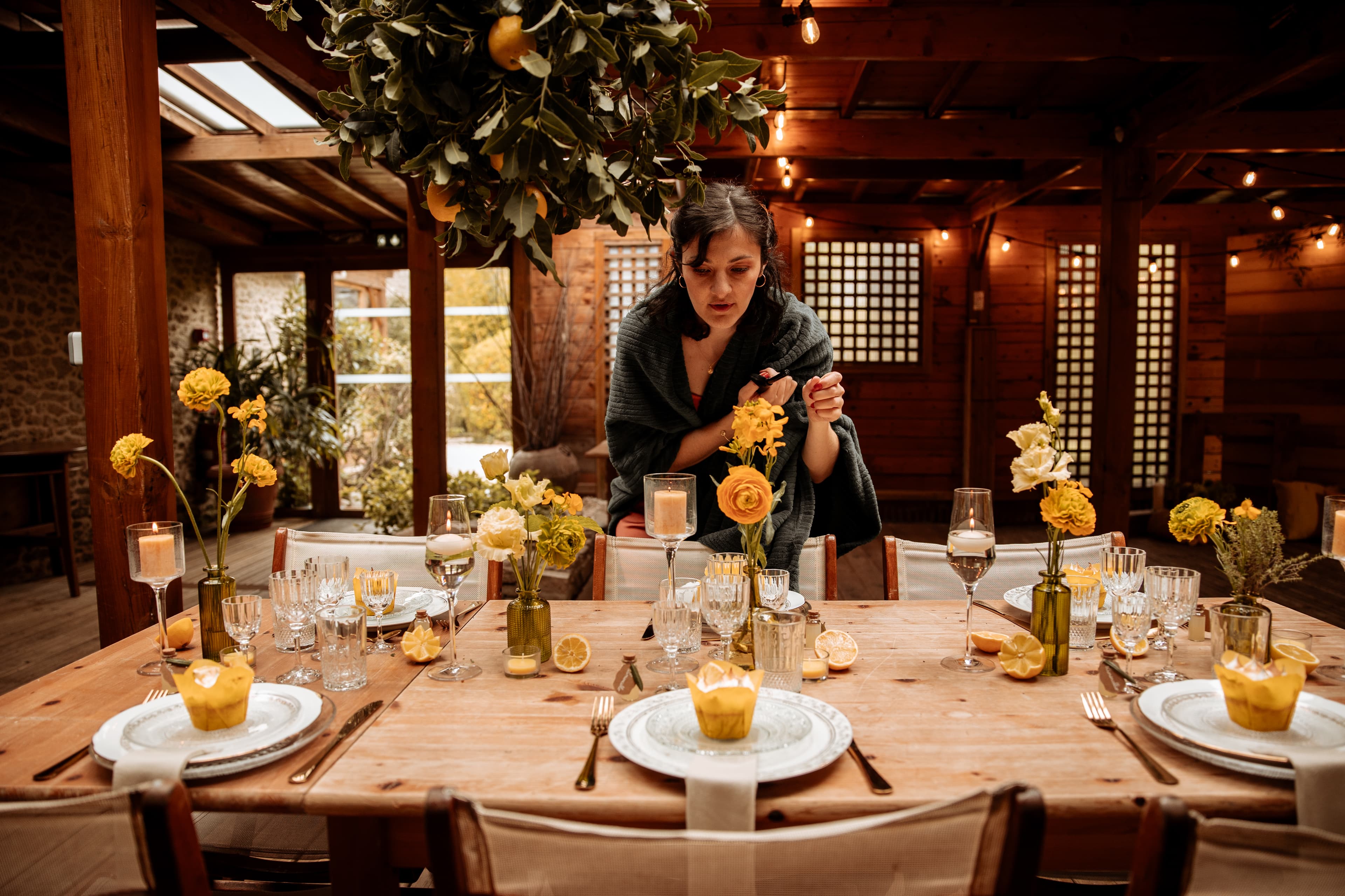Marine — fondatrice d'Au Cœur des Saisons, décoratrice mariage Loire-Atlantique