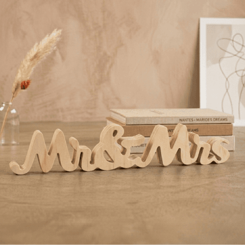 Panneau "Mr&Ms"