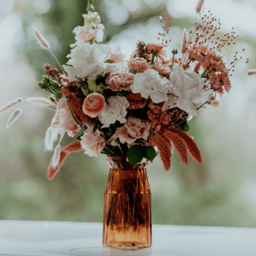 Vase collerette fumé